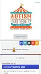 Mobile Screenshot of nmautismsociety.org